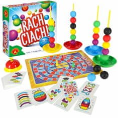 WOWO Družinska namizna igra za otroke - ALEXANDER Rach Ciach 5+