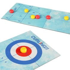 WOWO Curling namizna igra za otroke - LUCRUM GAMES Curling namizna arkadna igra za otroke 4+