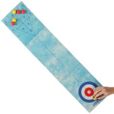 WOWO Curling namizna igra za otroke - LUCRUM GAMES Curling namizna arkadna igra za otroke 4+