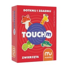WOWO Izobraževalna igra s kartami za otroke - MUDUKO Touch It! Živali za otroke 5+