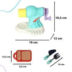 slomart Testenine testenine plastični set ustvarjalni set 44 elementov