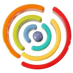 WOWO Montessori Puzzle Chameleon - Montessori Chameleon Pull Puzzle sortirne kocke