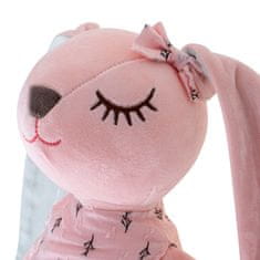 WOWO Plišasti zajček roza - Roza plišasti zajček - maskota 52 cm
