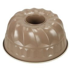 WOWO Peka kolačev - Okrogel pekač za torte z rokavom 22 cm - rjav