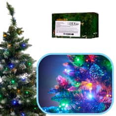 WOWO LED luči na nizu 10 m - Večbarvne luči na nizu LED 10 m 100 LED z 8 načini osvetlitve