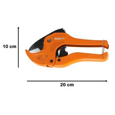 WOWO Rezalnik PVC cevi - WOKIN PVC, PPR, PU, PE rezalnik cevi s škarjastim rezom, premer 3-42 mm