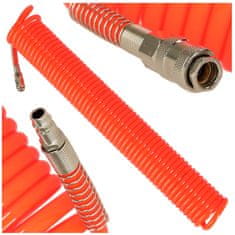 WOWO Spiralna cev za kompresor 12mm 15m - Pnevmatska spiralna cev za kompresor 12mm 15m