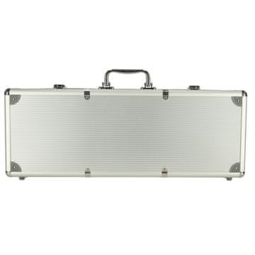 WOWO Poker set v kovčku 500 žetonov + 2 kompleta kart