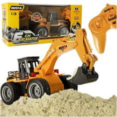 WOWO RC bager na daljinsko upravljanje - H-Toys 1530 RC bager na daljinsko upravljanje 6CH 2,4 Ghz RTR 1,18
