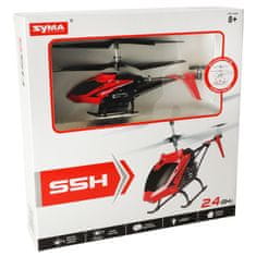 WOWO SYMA S5H RC Helikopter na daljinsko upravljanje - SYMA S5H 2.4GHz RTF RC Helikopter na daljinsko upravljanje - Rdeča