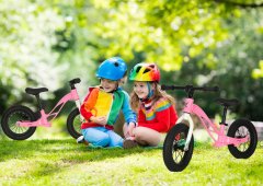 WOWO Balance Bike Trike Fix - ravnotežno kolo Active X1 Pink