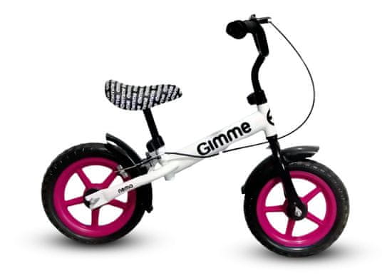 shumee Ravnotežno kolo z zavoro Nemo 11" pink 3+ GIMME