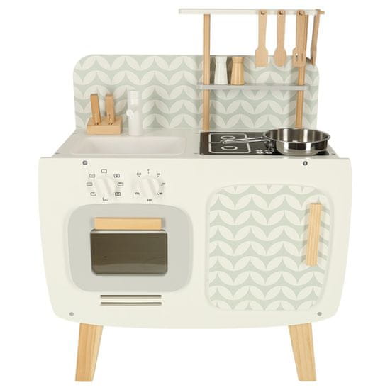 shumee Lesena otroška kuhinja MDF LULILO RETRO dodatki 73cm