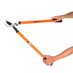 WOWO Vrtne škarje za živo mejo - WOKIN velike dvoročne vrtne škarje za živo mejo, travo in veje 30/750 mm