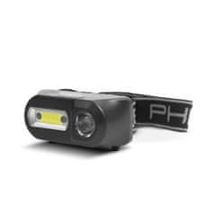 PHENOM naglavna USB COB + XPE LED svetilka polnilna s senzorjem gibanja