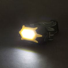 PHENOM naglavna USB COB LED svetilka - 3x AAA - 120lm