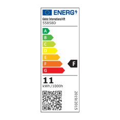 PHENOM COB LED trak - bela - 24V - 11W/m - 312 LED/meter - 10 m