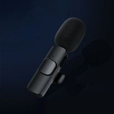 MG K1 Lavalier mikrofon Lightning 2ks, črna