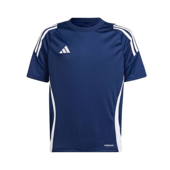 Adidas Majice obutev za trening mornarsko modra Tiro 24 Jersey Jr