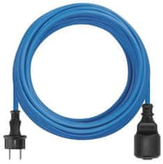 Emos P01520W Weatherproof podaljševalni kabel 20 m, 1 vtičnica, modra, 230 V, 1,5 mm2