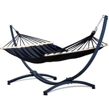 Potenza Stojalo GRANDE 220 kg + viseča mreža 220×160 ROMA XL s prečkami