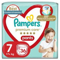 Pampers Premium Care hlačne plenice, 17+ kg, 36/1