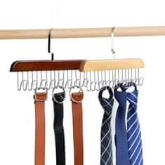 HOME & MARKER® Obešalnik za modrčke in kravate z 8 kavlji (2 kosa) | OCTAHANGER