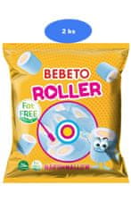 Bebeto  penasti žele Marshmallow Roller 60g (2 kos) 