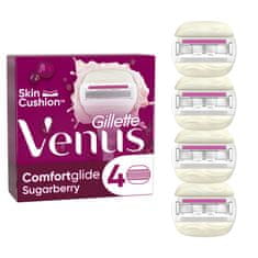 Gillette Venus Comfortglide nadomestna rezila, Sugarberry, 4/1