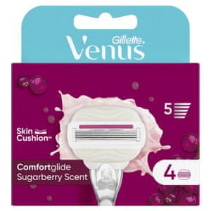  Gillette Venus Comfortglide nadomestna rezila, Sugarberry, 4/1  