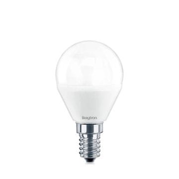 BRAYTRON LED sijalka bučka E14 5W toplo bela 450lm CRI>80 180°