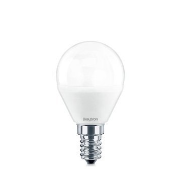 BRAYTRON LED sijalka bučka E14 5W hladno bela 450lm CRI>80 180°