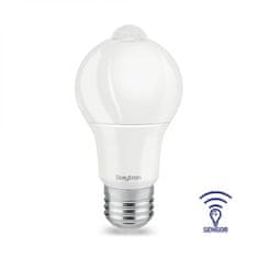 BRAYTRON LED sijalka klasika E27 9W PIR hladno bela 806lm CRI>80 180°