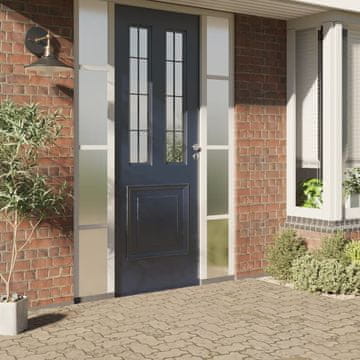 shumee Solarna folija 5 kosov statična odsevni učinek srebrna PVC