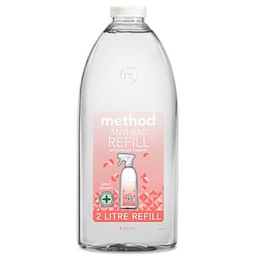 METHOD POSTOPEK Antibakterijsko univerzalno čistilo REFILL, 2 l - Breskov cvet