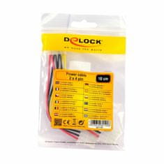 Delock adapter DC Molex M - 2x Molex Ž napajalni 82100