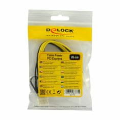 Delock adapter DC 6pin na 8pin za grafične kart. PCI-express 0,2m 83775