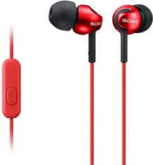 Sony MDR-EX110APB, rdeče slušalke