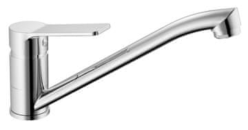 AQUALINE AQUALINE BOLERO Dřezová Stojánková Baterie, Barva Chrom, Medenina Material