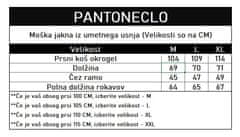 PANTONECLO Moška jakna iz umetnega usnja (Rjav), M