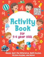Activity Book For 5-6 Year Olds