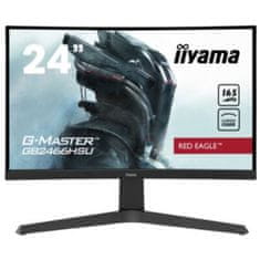 iiyama Monitor 60,5 cm (23,8) GB2466HSU-B1 1920x1080 Curved Gaming 165Hz VA 1ms 2xHDMI DisplayPort 1/2xUSB HAS zvočniki FreeSync Premium