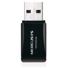 Mercusys Brezžični mrežni adapter USB 2.0 WiFi4 802.11n N300 300Mbit/s Nano (MW300UM)