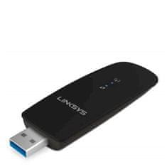 Linksys Brezžični mrežni adapter USB 3.0 WiFi5 802.11ac AC1200 867Mbit/s Dualband Nano (WUSB6300-EJ)