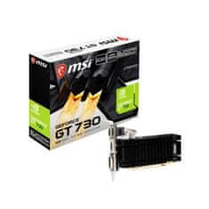 MSI Grafična kartica nVidia GT730 N730K-2GD3H/LPV1 - 2GB DDR3 | 1xDVI 1xHDMI 1.4b 1xDVI - passivno hlajenje (V809-3861R)
