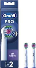 Oral-B Pro 3D White EB18p-2 glava za električno zobno ščetko, 2 kosa