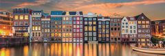 Clementoni Panoramska sestavljanka Bright Amsterdam 1000 kosov