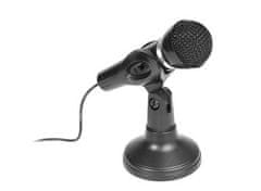 slomart tracer studio črni mikrofon za karaoke