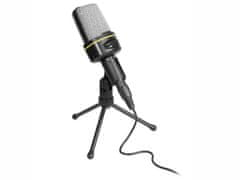 slomart tracer screamer črni mikrofon za karaoke