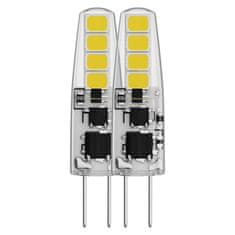 Emos Classic JC LED žarnica, G4, toplo bela, 2 kosa